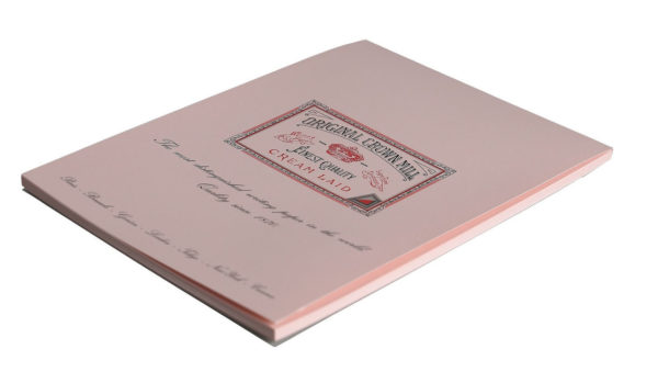 A4 Pink Laid Paper
