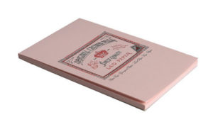 A5 Pink Laid Paper