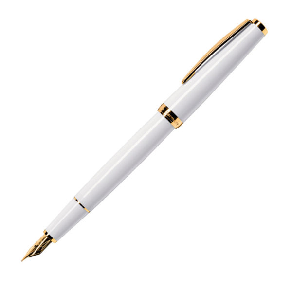 Cleo Skribent Classic Gold White Fountain Pen Fountain Pen