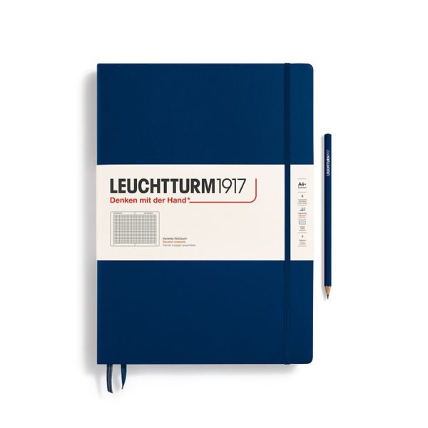 Leuchtturm A4+ Classic Navy Squared
