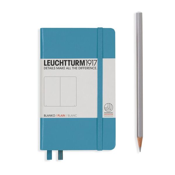 Leuchtturm A6 Nordic Blue Blank