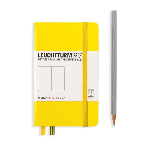Leuchtturm A6 Yellow Blank