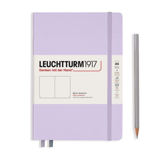 Leuchtturm A5 Notebook Lilac Blank