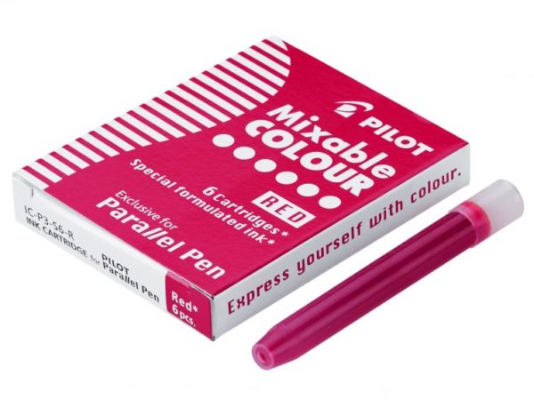 Pilot Parallel Pen Red Cartridges