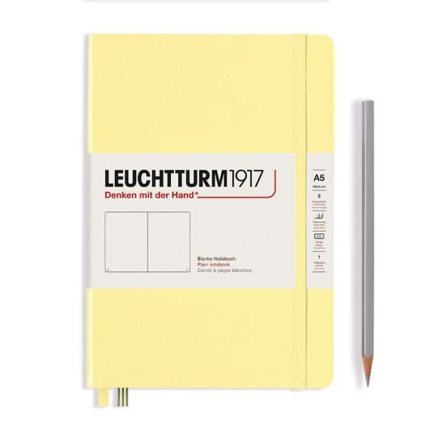 Leuchtturm A5 Notebook Vanilla Blank