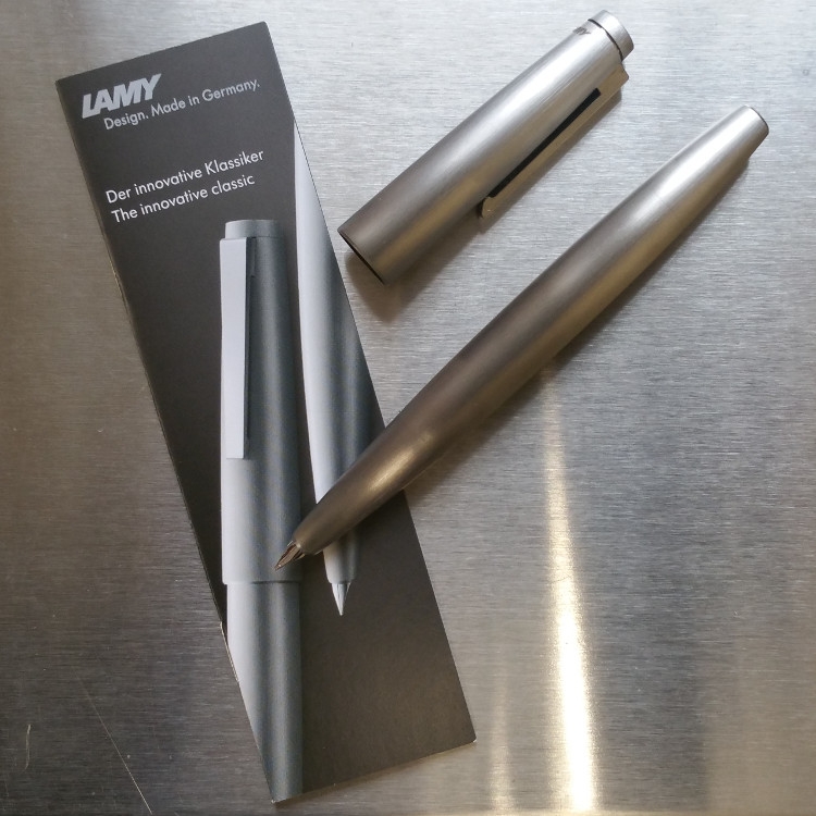 Lamy 2000 Stainless Steel Fountain Pen