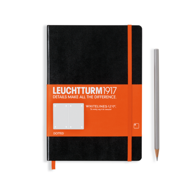 Leuchtturm 1917 Whitelines Link Notebook - Medium (A5)-0