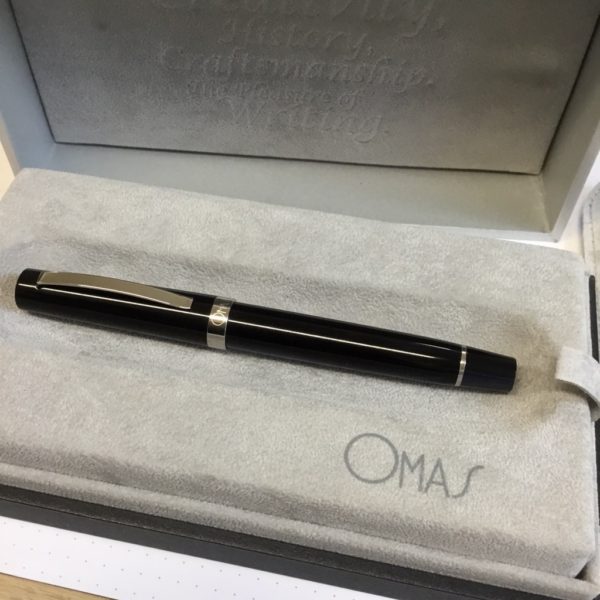 Omas Bologna Rollerball Pen - Blue-9139