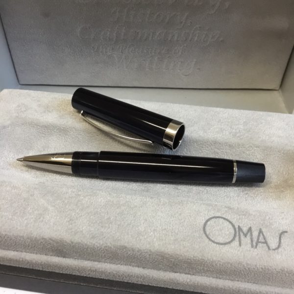 Omas Bologna Rollerball Pen - Blue-9142