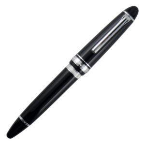 Sailor Realo Black Silver Trim Fountain Pen Closed
