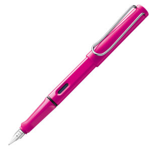 Lamy Safari Pink Fountain Pen