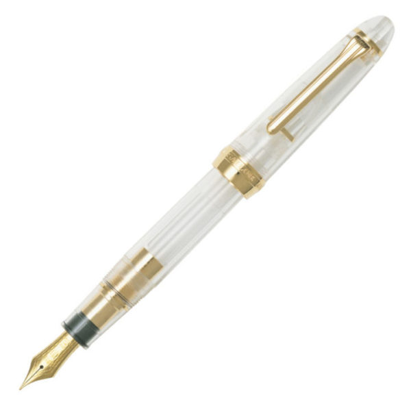 Sailor 1911 L Demonstrator Gold Trim Fountain Pen