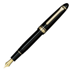 Sailor 1911 S Black Gold Trim Fountain Pen