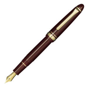 Sailor 1911 S Maroon Gold Trim Fountain Pen