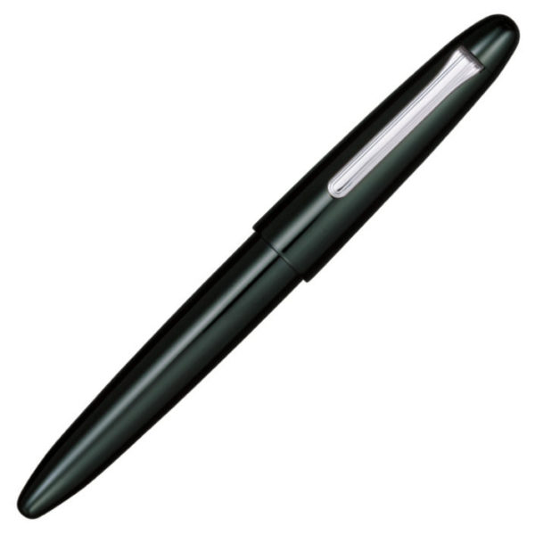 Sailor King Of Pen Urushi Black Silver Trim