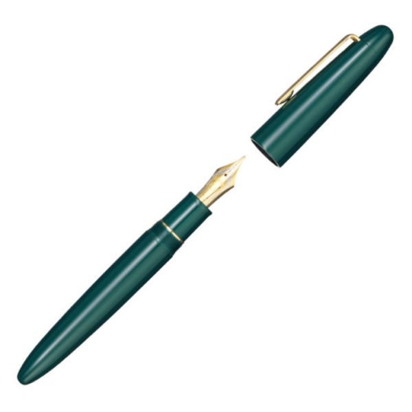 Sailor King Of Pen Urushi Green Gold Trim