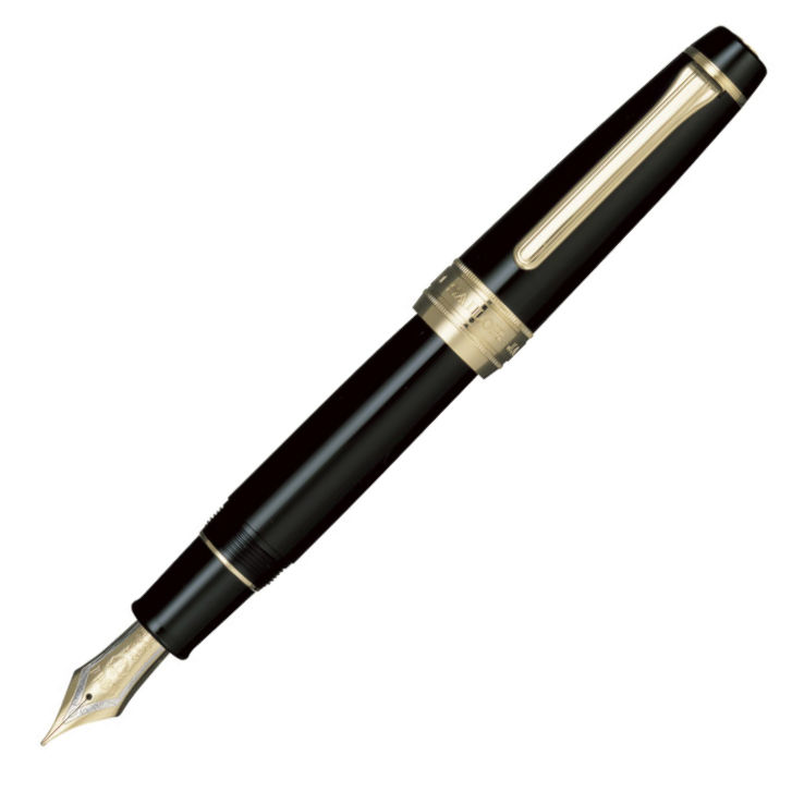 Sailor Professional Gear Black Gold Trim King Of Pen