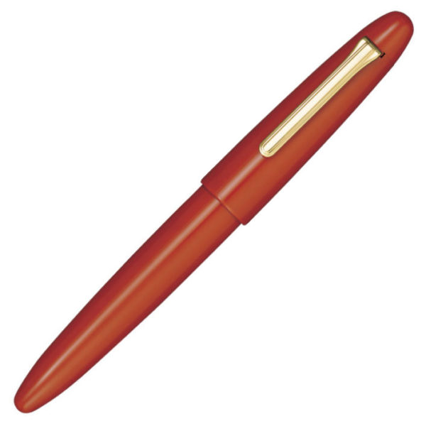 Sailor King Of Pen Urushi Vermilion Gold Trim