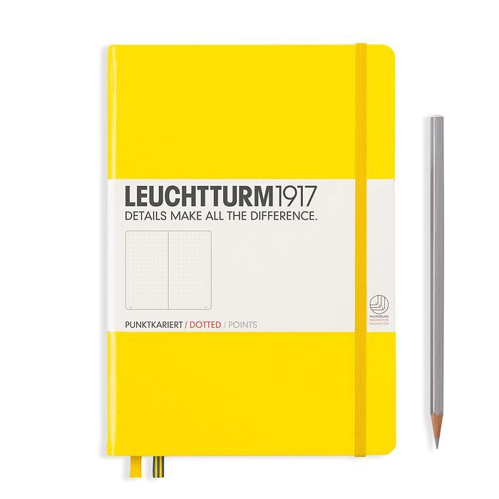 Leuchtturm A5 Notebook Lemon Dotted