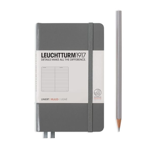 Leuchtturm A6 Anthracite Ruled