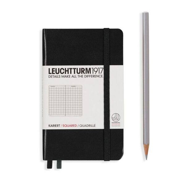 Leuchtturm A6 Black Squares