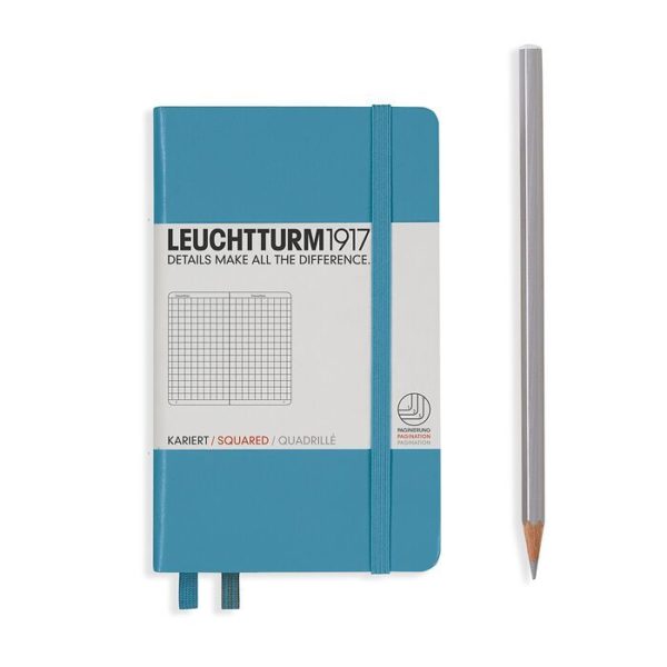 Leuchtturm A6 Nordic Blue Squares