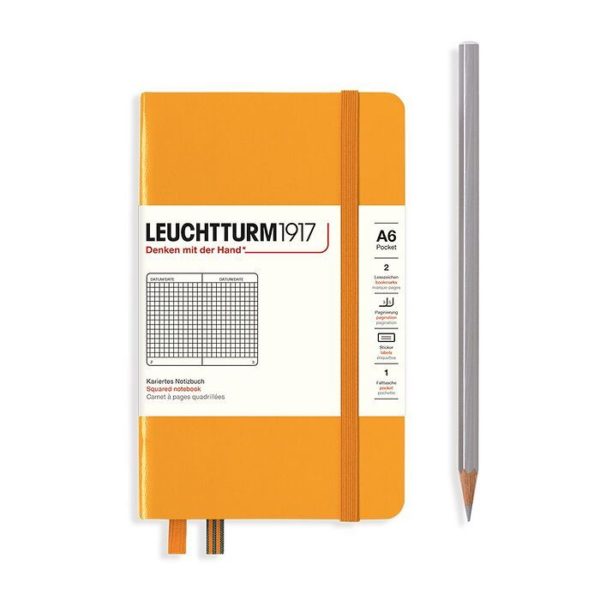 Leuchtturm A6 Rising Sun Squares