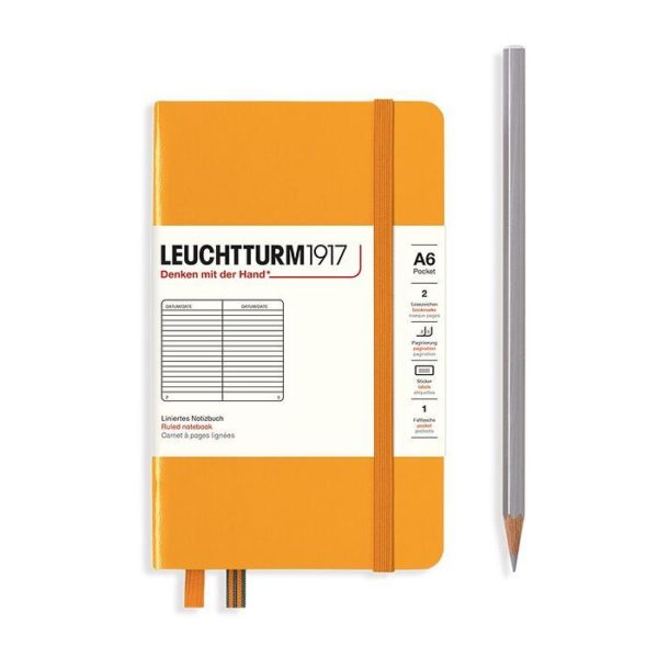 Leuchtturm A6 Rising Sun Ruled