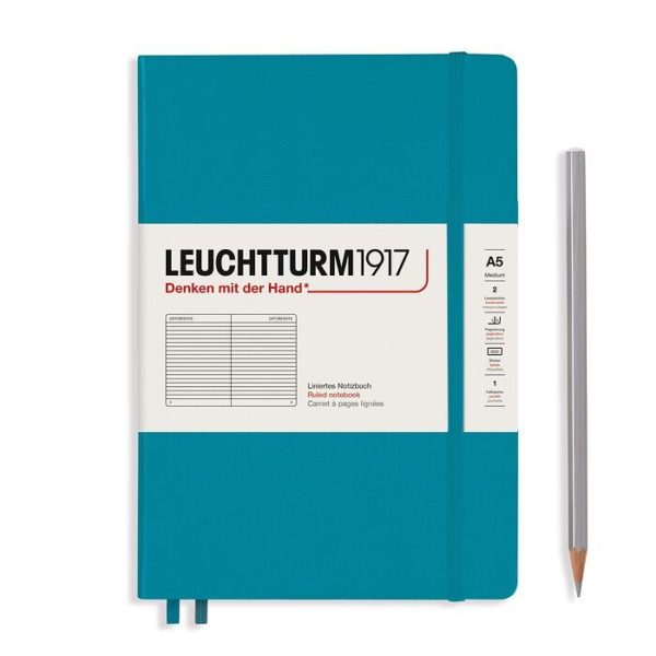 Leuchtturm A5 Notebook Ocean Ruled