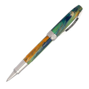 Visconti Van Gogh Irises Rollerball Open