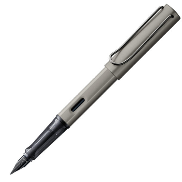 Lamy LX Ruthenium Fountain Pen Open