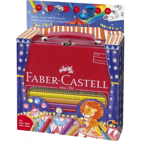 Faber-Castell Playing & Learning Circus Jumbo Grip Gift Set -0