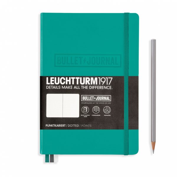 Cover Leuchtturm 1917 Bullet Journal Notebook Medium Emerald