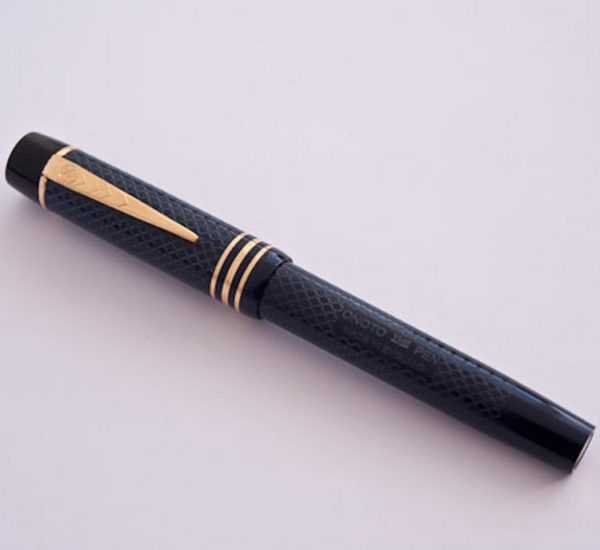 Onoto Magna Classic Blue & Gold Fittings with Chasing-0