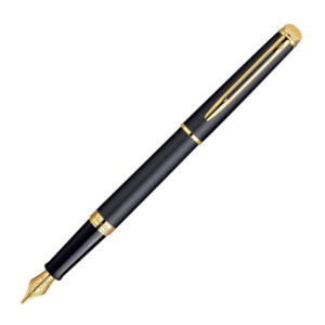 WATERMAN HEMISPHERE BLACK FOUNTAIN PEN GT