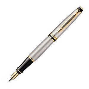 Waterman Expert SS Gold Trim Fountain Pen