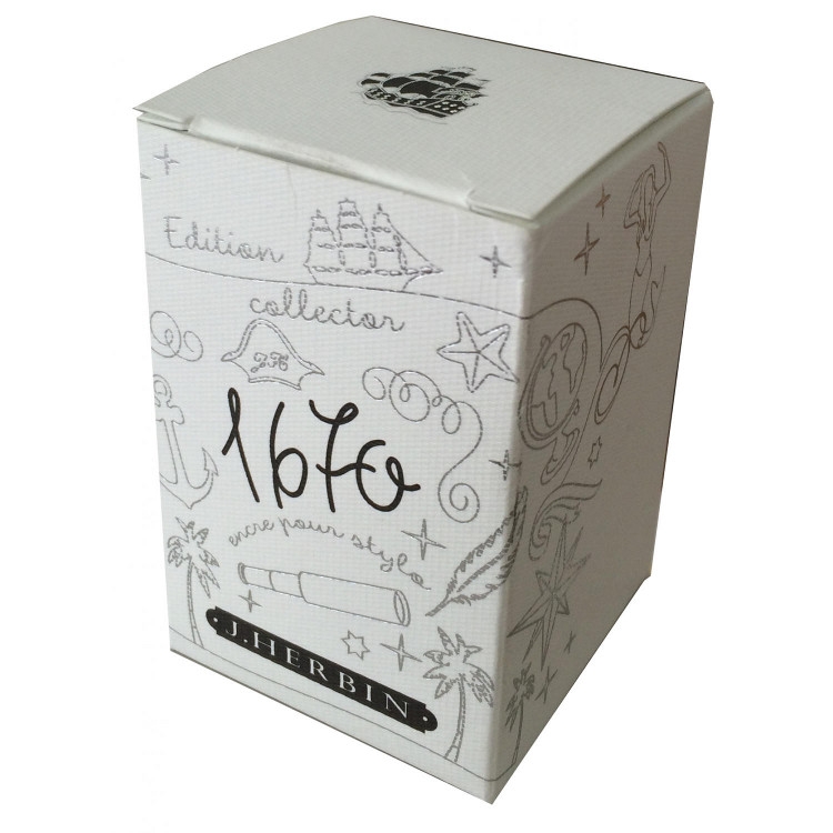 J Herbin 1670 Ink - Stormy Grey - Boxed