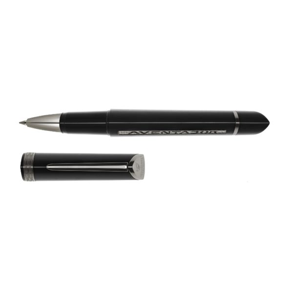 Omas Aventador Rollerball Pen with cap - black