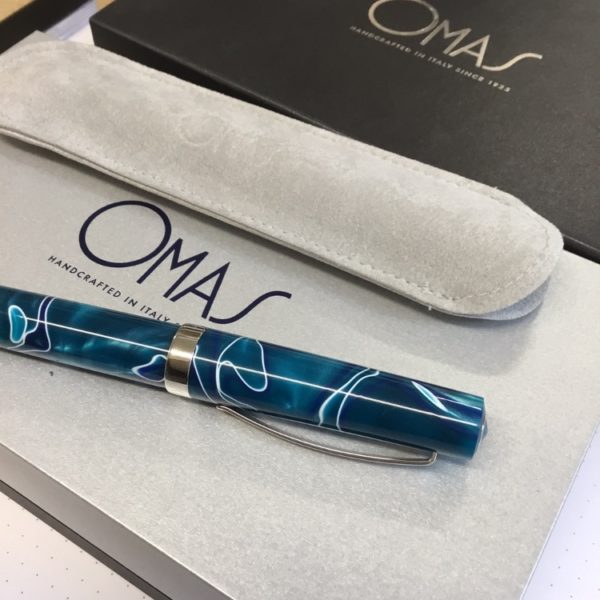 Omas Bologna Rollerball Pen - Turquoise-9098