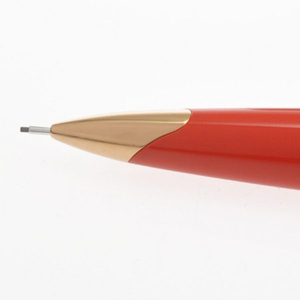 Carene Coral Orange Mechanical Pencil - Tip Detail