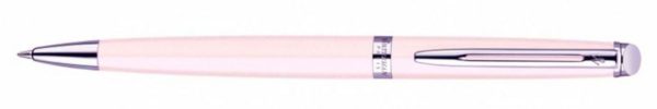Waterman Hemisphere Rosewood Light Pink Ballpoint Pen with chrome trim