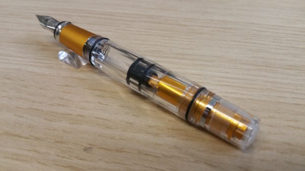 TWSBI Mini AL Gold Fountain Pen-9176