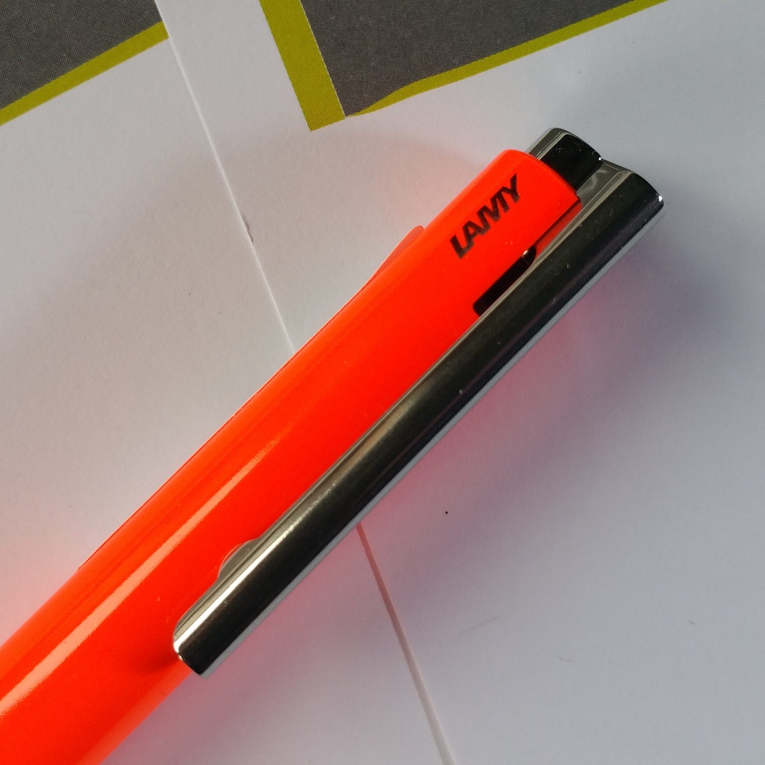 Lamy Logo Laser Orange Special Edition Ballpoint Pen
