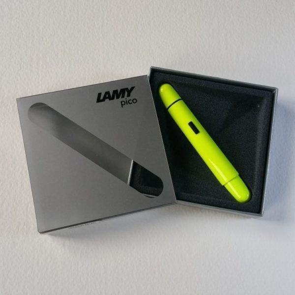Lamy Pico Neon Yellow Special Edition Ballpoint Pen-9342