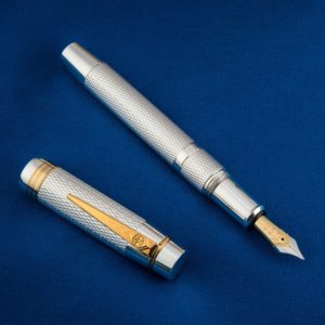 Onoto Magna Classic Sterling Silver (New Pattern) fountain pen-0