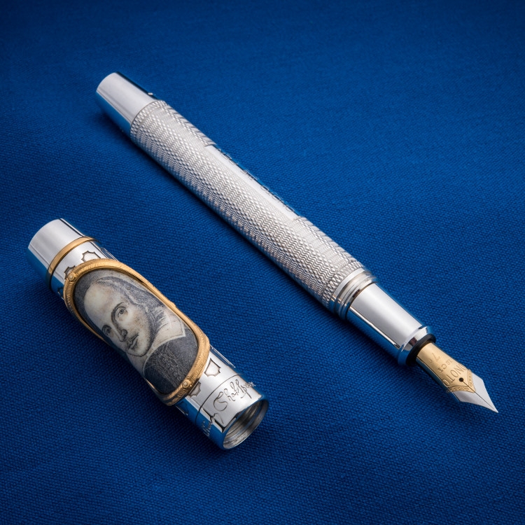 Montblanc william shakespeare fountain sale pen