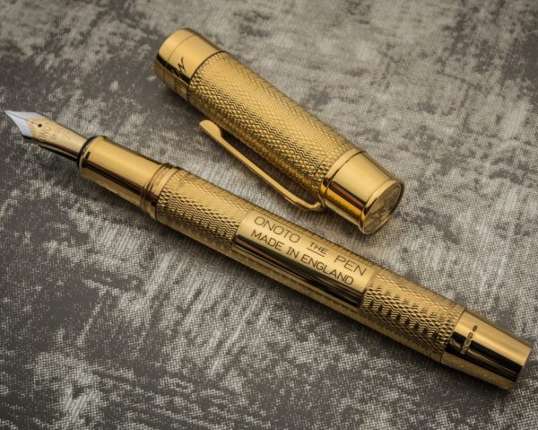 Onoto William Shakespeare Vermeil Fountain Pen-9778