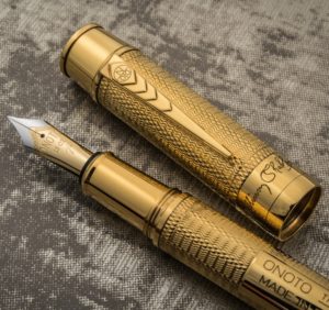 Onoto William Shakespeare Vermeil Fountain Pen-0