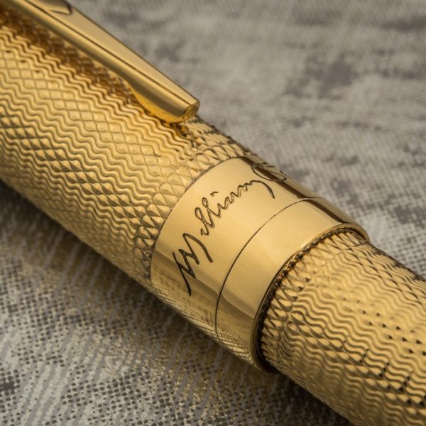 Onoto William Shakespeare Vermeil Fountain Pen-9779