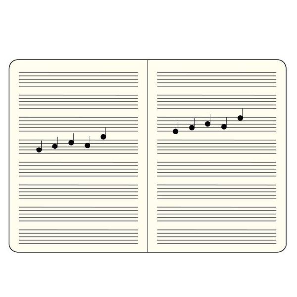 Leuchtturm A4 Slim Staves Page